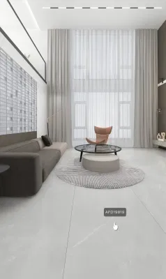 Negative Ion Fashion Big Board 900X1800mm Melbourne Light Grey Guangdong Foshan Whole Body Marble Light Luxury Big Board Living Room Tile Villa Brick Floor Tile