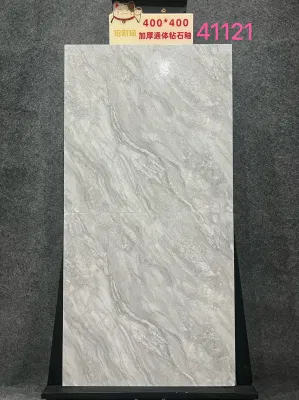 China Building Material Factory Floor Glazed American Antique Brick 600*600 Living Room Dining Room Balcony Non-Slip Floor Tile Candy Glaze Pastoral Retro Tile