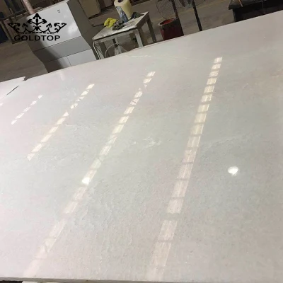 Competitive Price Vietnam Wall Stone Panel Polished White Marble Floor Tiles for Home/Hotel Decoration Crystal Pure White Marble Vanity Tops