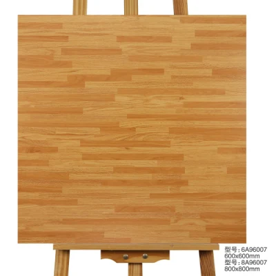 New Wood Finish Product Decor Bathroom Living Room Anti-Slip Porcelain Ceramic Floor Wall Tiles Home Matt Floor Tile 600X600mm