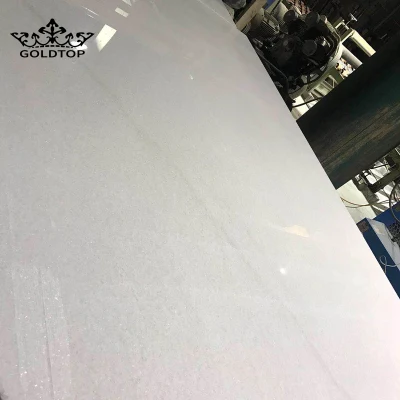 Competitive Price Vietnam Wall Stone Panel Polished White Marble Floor Tiles for Home/Hotel Decoration Crystal Pure White Marble Vanity Tops