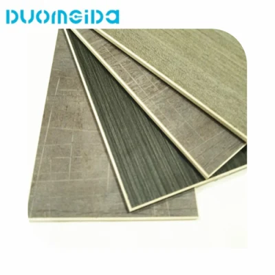 Indoor Decoration Wooden Look Luxury PVC Plastic Flooring / Spc Flooring