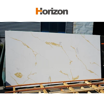 Horizonwall Tile for Bathroom Wall Modern Patternwhite Quartz Pricequartz Stone Slab