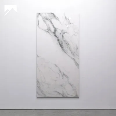 900X1800mm 3D Glazed Villa Marble Effect Glossy Shiny Porcelain Tile