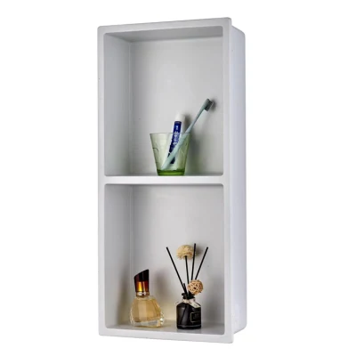 New Design Quartz Bathroom Waterproof Recessed Shower Wall Niche for Home Hotel