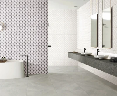 Hot Popular Style 12X24 Inch 3D Rhombus Design Ceramic Wall Tile