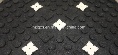China Factory High Quality Indoor Interlocking Gym Rubber Floor Tile