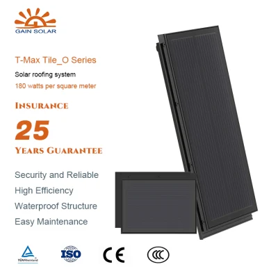 China BIPV Flat Solar Modules 50 Watt Prices Solar Panel 10kw Price Roof Tiles