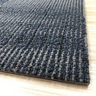 China Cheap Blue Wall to Wall Carpet Tiles for Business on Sale