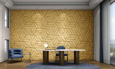 4D Jigsaw Self Adhesive Wall Tiles for Interior Decoration