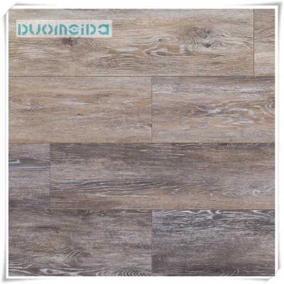 Indoor Decoration Wooden Look Luxury PVC Plastic Flooring / Spc Flooring