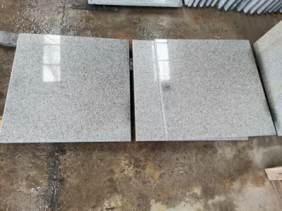 Chinese G603 Light Grey Granite Polished Tiles for Building Wall Facade &amp; Flooring