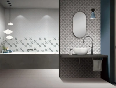 12X24 Inch/30X60 Cm White Carrara Glazed Wall Tile for Bathroom and Kitchen