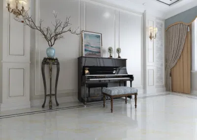That Looks Like Marble High Gloss Porcelain Floor Tile