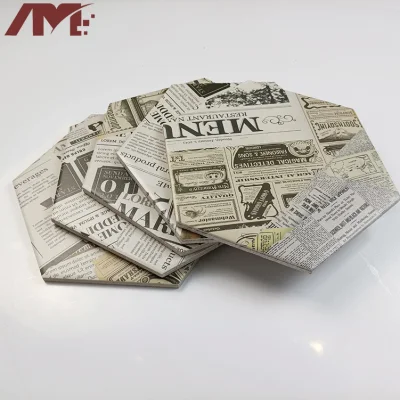 China Fashion Design Floor Porcelain Hexagon Tile