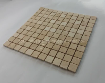 Natural Stone Marble Polished Square Mosaics Tiles for Interior Wall and Floor