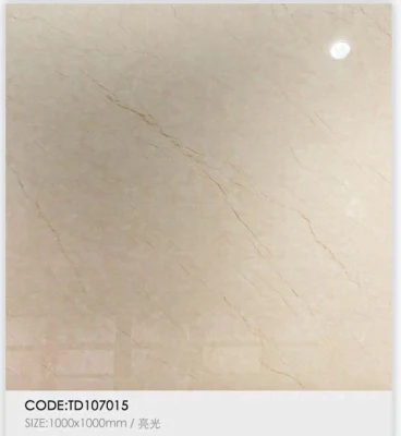 New Design 1000X1000mm Wholesale Price Polished Glazed Jade Marble Ceramic Floor Glossy Porcelain Tile Wall and Floor