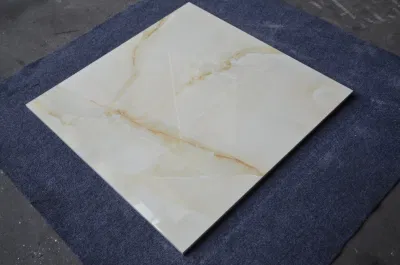 Double Glazed White Porcelain Tile Looks Like Marble 600X600mm White Ceramic Marble Stone Full Polished Glazed Porcelain Vitrified Floor Wall Tiles