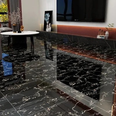 Pisos Porcelanato Porcelain Floor Black Full Body Black Porcelain Marble Flooring Tiles