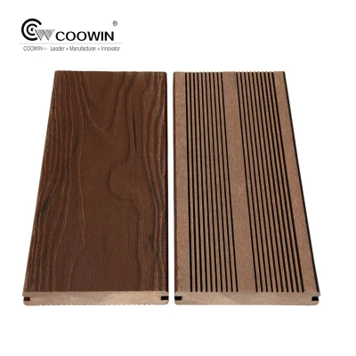 Cheap Chinese Factory WPC Recycle Wood Decking Tiles