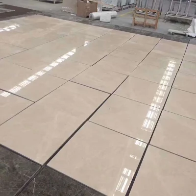 Hot Selling Beige Cream Marble Hotel Floor Tiles Interior Wall Cladding Marble Tiles Kitchen
