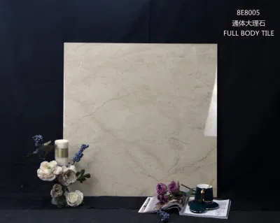 Beige Color Foshan China Custom Polished Floor Stone Tile Price for Kitchen