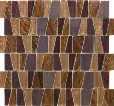 Factory Design Inspirations Interior Supply Living Room Wall Backsplash Decor Navy Blue Diamond Symphony Glass Mosaic