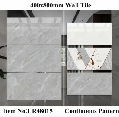 China Foshan Good Quality Decorative Home 400X800mm Glazed Porcelain Ceramic Bathroom Flooring Wall Tile