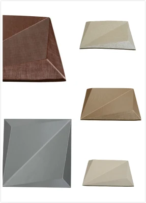 Hot Selling Three-Dimensional Wall Decoration Materials Soft Leather Wall Panel