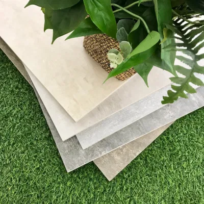 Wood Concrete Stone Tile Flooring Tile Glazed Porcelain Tile (OTA604-COAL)