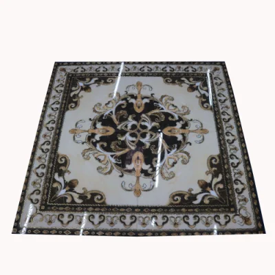 600X600 (4 in 1) 3D Kitchen Glazed Ceramic Carpet Tiles Price in China