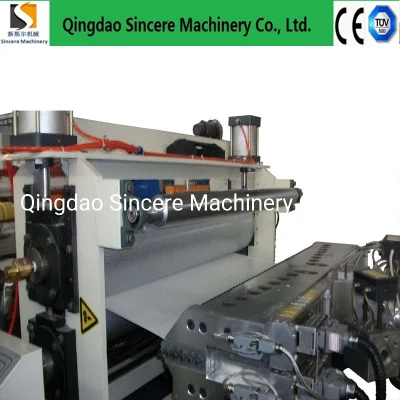 PVC Resin Composite Glazed Roofing Tile Extrusion Line, PVC Bamboo Tile Extruding Production Line 880mm 1050mm
