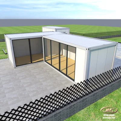 Portable Housing Unit Flatpack House Kitchen for Sale, Sandwich Panel Prefab Mobile Kitchen Container House