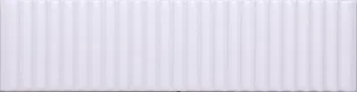 White Color Bathroom Plain Simple Style Glazed Ceramic Subway Tile