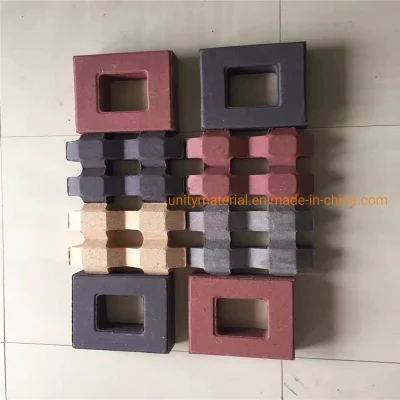 Low Price Clay Paving Blind Brick Paver Tiles for Outdoor Project Square Sidewalk Driving Street Guiding Road Sintered Decorative Garden Wall Building Cladding