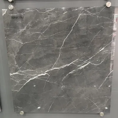 60X60cm Full Polished Black Porcelain Wall Floor Tiles