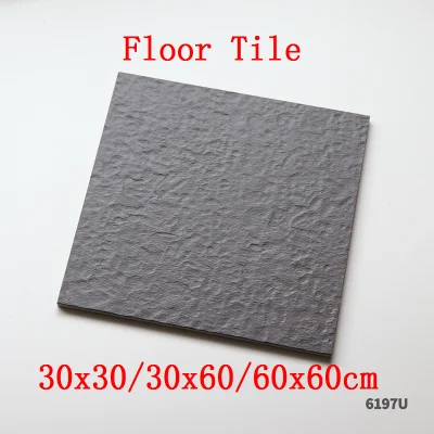 Ceramic Tile Marble 30X30/60X60cm Grey Floor Tile Prevent Stone Contemporary and Contracted Sitting Room Dining-Room Floor Tile