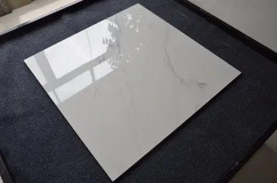 600X600 Marble Effect White Crystal Polished Floor Tiles Porcelain Living Room Decoration Full Glazed Polished Porcelain Ceramic Floor Tile