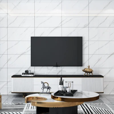 Sticky Waterproof 3D Plastic PVC Vinyl Self Adhesive Stick on Wall Tiles