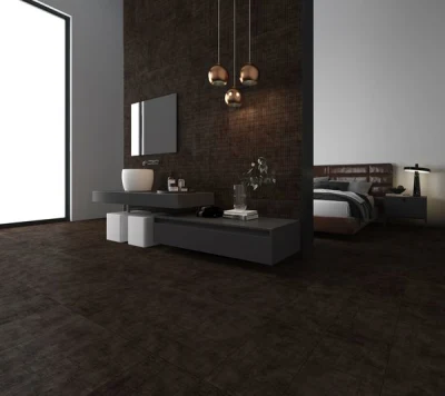 Concrete Design Glazed Rustic Porcelain Ceramic Wall Floor Tile for Living Room (A6016)