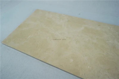Factury Price Crema Marfil Polished Marble Porcelain Backed