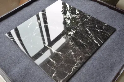 Factory Price Interior Home Decorative Black Porcelain Ceramic Floor Tile