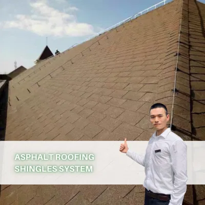 Concrete Construction ASTM Roofing Materials Russia Quality Asphalt Roofing Shingles Red Blue Rubber Roof Tiles