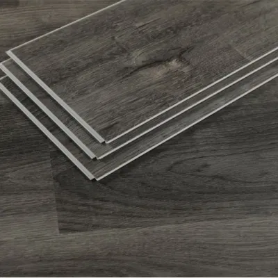 Light Concrete Look Waterproof Lvt Vinyl Plank PVC Click Spc Floor Tile