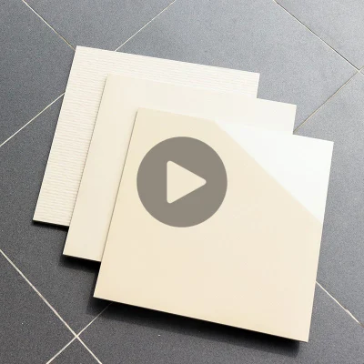 30X30/60X60/30X60 Polished Double Loading Black and White Brown Porcelain Floor Tile