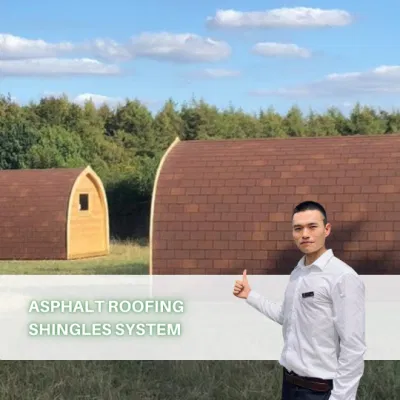 Concrete Construction ASTM Roofing Materials Russia Quality Asphalt Roofing Shingles Red Blue Rubber Roof Tiles