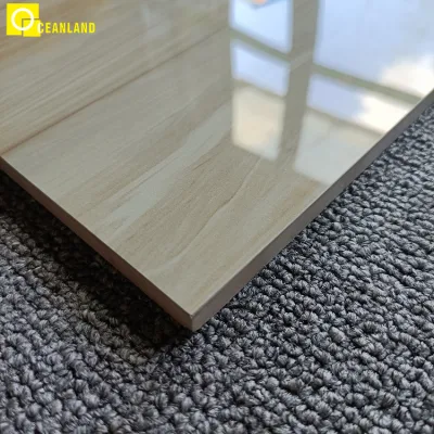China Full Body Wooden Like Glazed 600X600 Flooring Wood Effect Tile