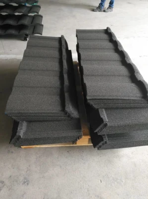 China Manufacturers Construction Materials Roofing Tiles Color Stone Coated Metal Roof Tiles Factory in Guangzhou