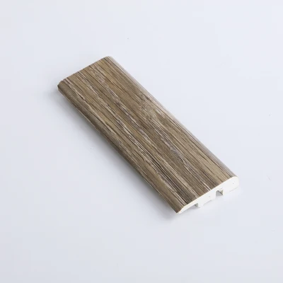 Decorative Wood Wall Vinyl Floor Skirting with Good Dimensional Stability