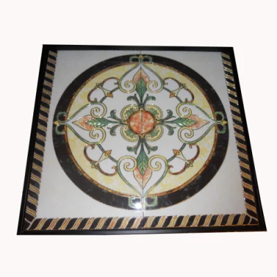600X600 (4 in 1) 3D Kitchen Glazed Ceramic Carpet Tiles Price in China